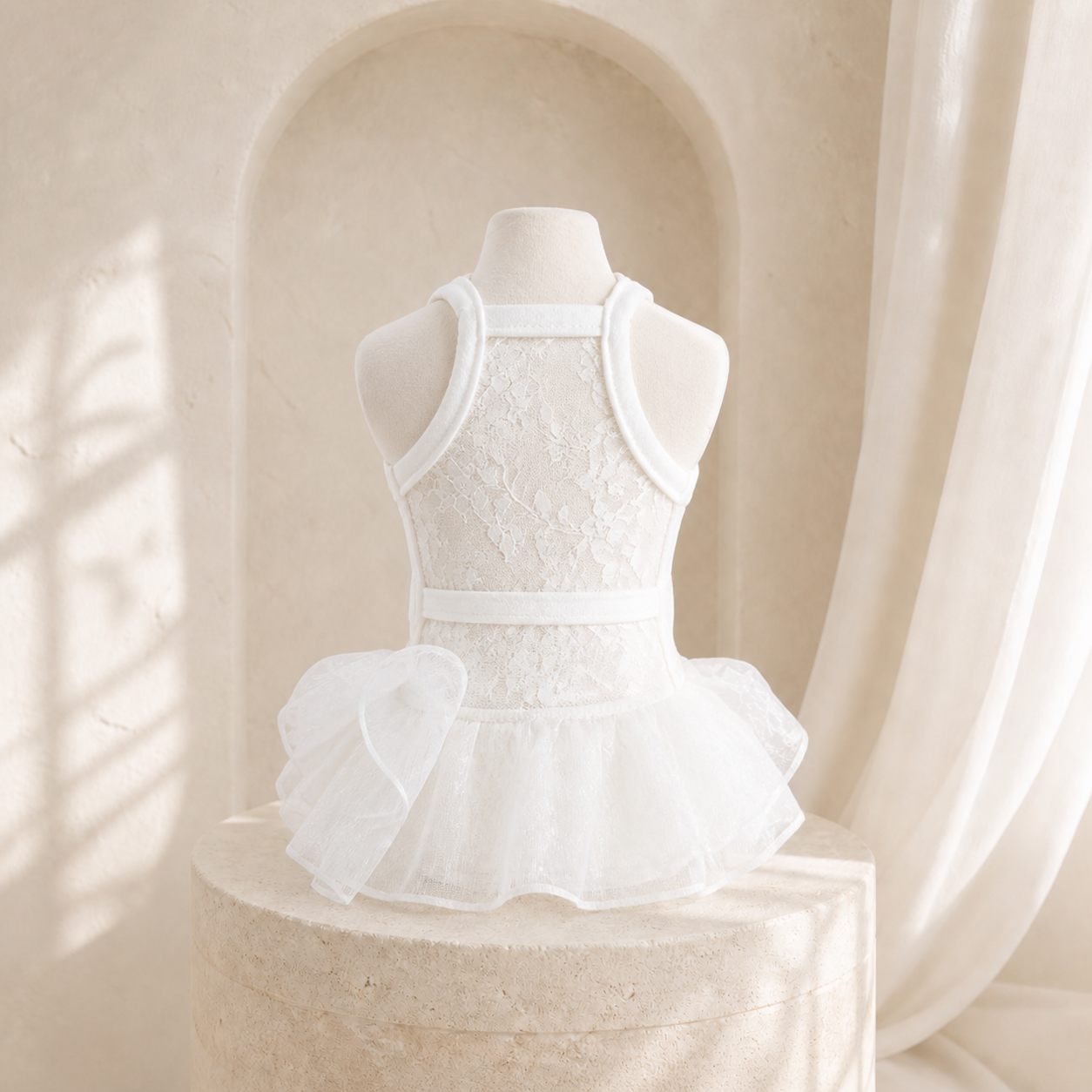 The Céleste Lace Pet Dress