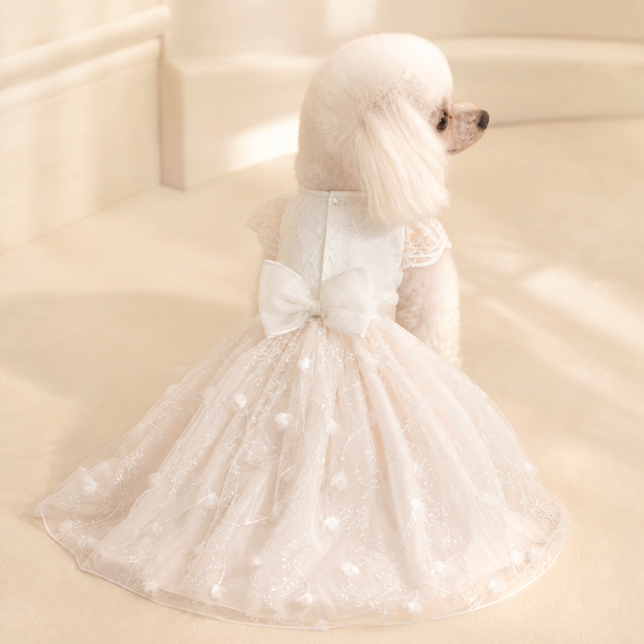 The Geneviève Embroidered Ceremony Gown